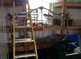Wrought iron bed 