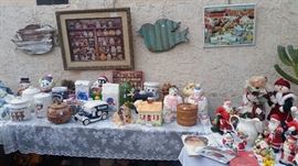 Cookie Jars, Sylvester & Tweety, (SOLD Wylie Coyote & Road Runner, Luxor Vegas, Oreo) Pillsbury, Christmas & More
