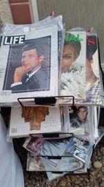 Vintage JFK Life Magazines, McCalls, Ladies Home Journal, Rolling Stone & etc.