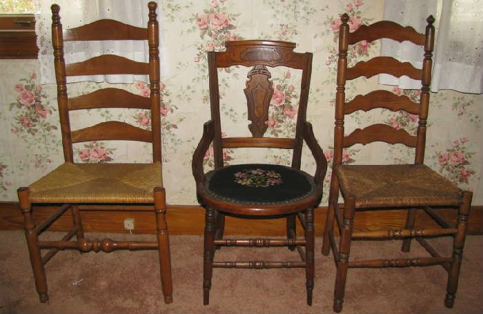 More antique chairs