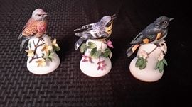 Franklin Mint American Birds Bells