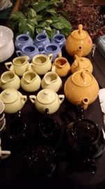 Lipton Tea Pots, Sugar Bowls and Creamers