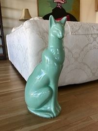 Celadon Glazed Cat