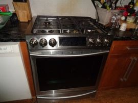 Samsung 5-burner gas range