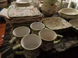 Tracy Porter serving pieces & mugs