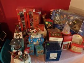 Xmas items galore - most  still in original boxes - never used