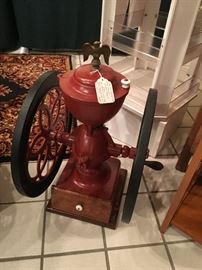 Country store counter top coffee grinder