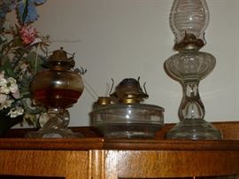 Vintage Oil Lamps