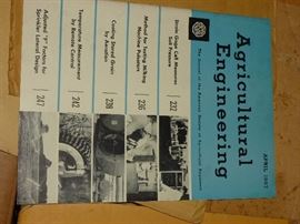 Thousands of vintage Agricultural Engineering magazines