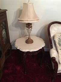 Pair of matching end tables