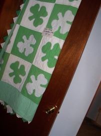 Shamrock quilt