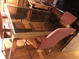 Design Institute of America - expands to seat 12 people with 4 chairs. circa - 1980s