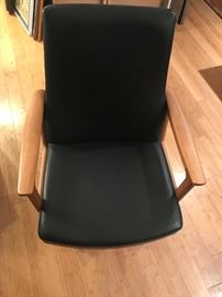 MCM Stole Leather Chair, Made in Denmark