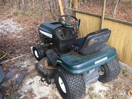 Craftsman riding mower