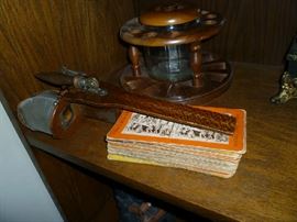 PIPE HOLDER, VINTAGE VIEW MASTER