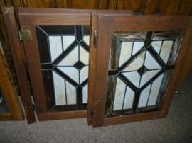 STAINED GLASS DOORS