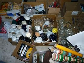 MUGS, GLASSWARE, WRAPPING