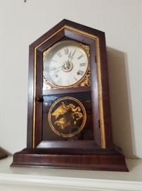 1900s Waterbury antique clock