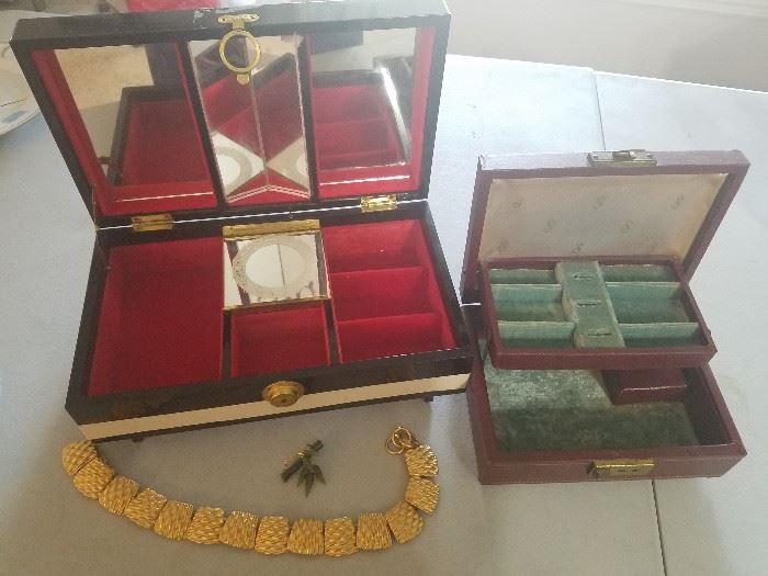 vintage jewelry boxes
