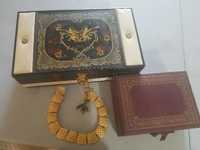 jewelry boxes, Sugimoto 1950s Jewelry Box