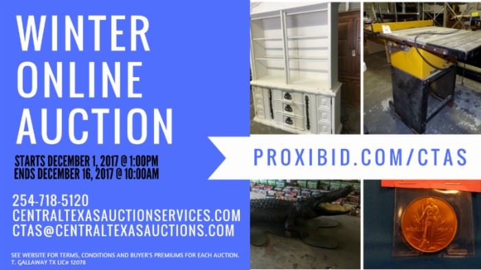 Winter Online Auction