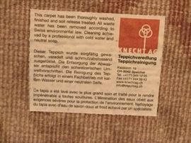 Knechtag Carpet Runner in Cream Pastal Floral, (2’8" x 7’)