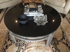 Michael Heltzer 38" Round Coffee Table 17" Ht.