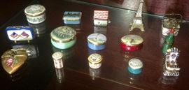 Collection of Limoges Boxes
