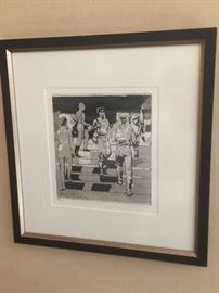 Isabel Bishop "Entrance to Union Square" Framed Etching, 39/75 (16" x 17")