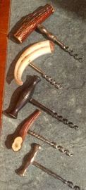 Collection of Antique Wine Openers