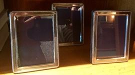 Collection of Sterling Silver Frames