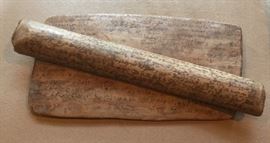 Scribed Pieces of Wood