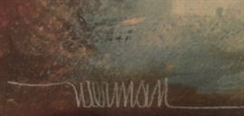 Leonardo Nierman Lithograph 7/150 (34" x 28")