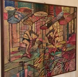 Oil on Canvas by Rosofsky