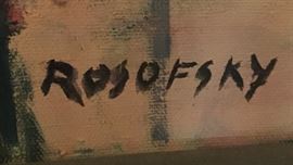 Oil on Canvas by Rosofsky