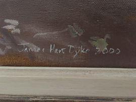 Oil on Canvas by James Hart Dyke, 2000