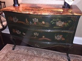 Alfonso Marina Chinoiserie 2 Drawer Chest
