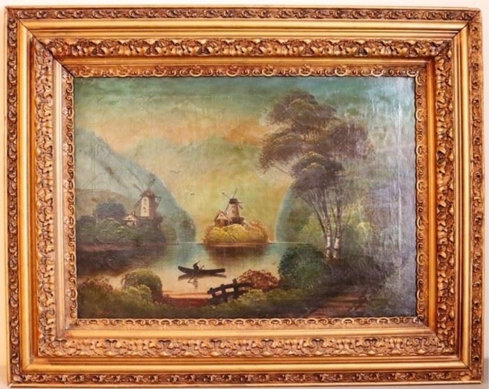 19th Century oil painting
