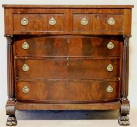 Federal paw foot chest