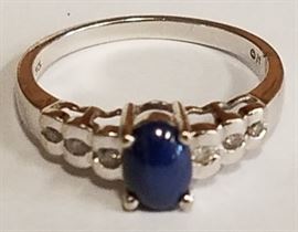 10K Diamond & Lindy star ring