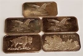 1 Ounce silver bars