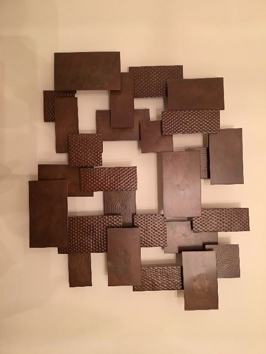 Abstract Cubism Style Wall Art.. Family Heritage Estate Sales, LLC. New Jersey Estate Sales/ Pennsylvania Estate Sales.