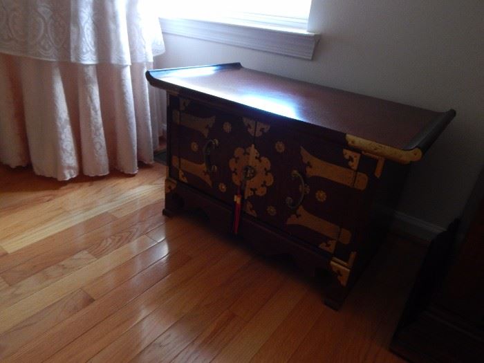 One of several Asian chests.