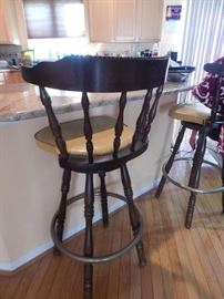 Two bar stools...vintage
