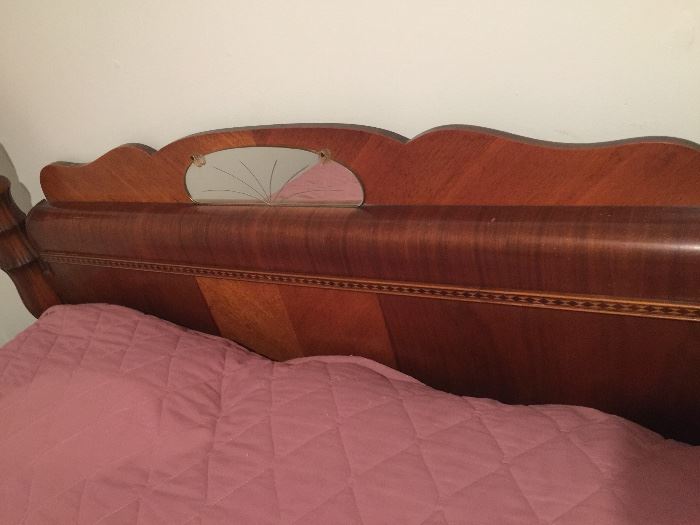 1030’s Art Deco Waterfall Bed