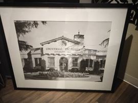 Universal Studios wall art, super cool.