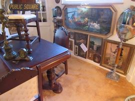 Pair of Stunning Casket Lamps (candle)