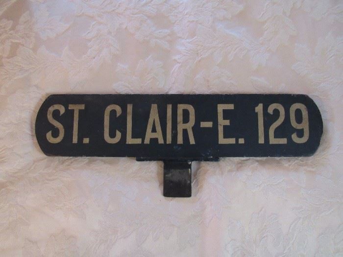 with St. Clair-E 129 on the reverse side.