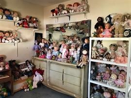 Large Collection of Dolls