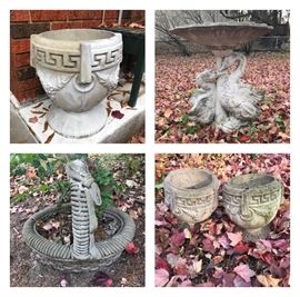 Concrete Garden Decor